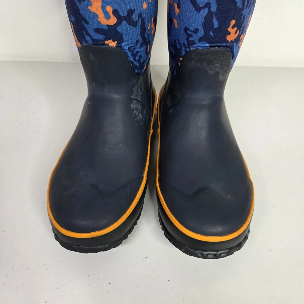 Bogs K GRASP NEO CAMO Camouflage Rain Snow Boots Waterproof